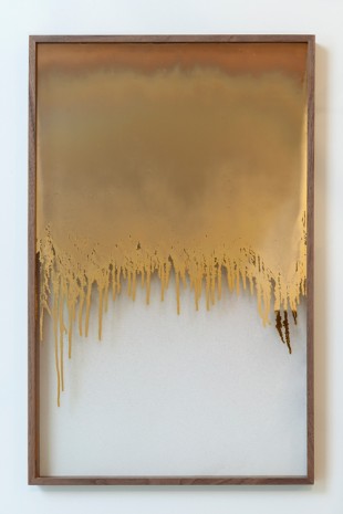 Sarah van Sonsbeeck, gold drippings, 2019, Annet Gelink Gallery
