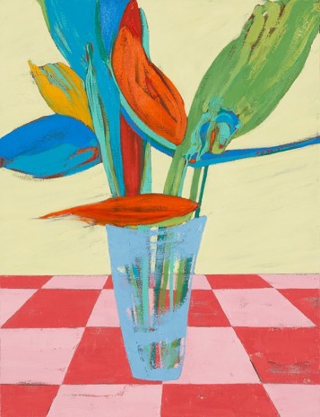 Nicola Tyson, Vase of Flowers, 2012, Luhring Augustine
