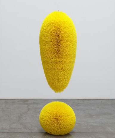 Richard Artschwager, Exclamation Point (Yellow), 2001 , Gagosian
