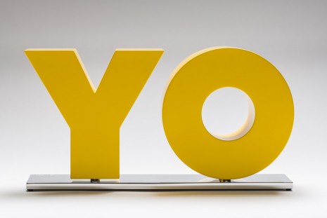 Deborah Kass, OY/YO (Yellow), 2018 , GAVLAK