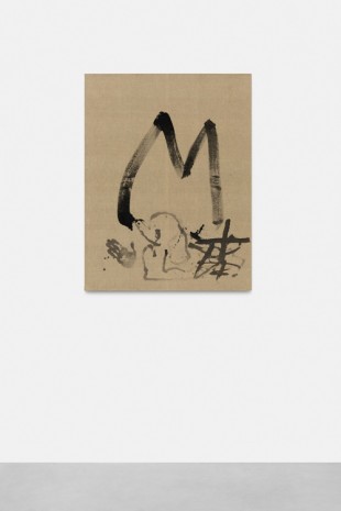 Antoni Tàpies, M i grafismes, 2003 , Almine Rech
