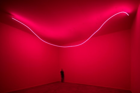 Lucio Fontana, Ambiente spaziale con neon [Spatial Environment with Neon Light], 1967 , Hauser & Wirth