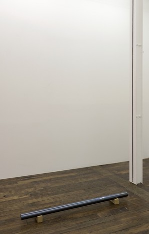 Raphael Hefti, Steel pole (blue), 2012, Art : Concept