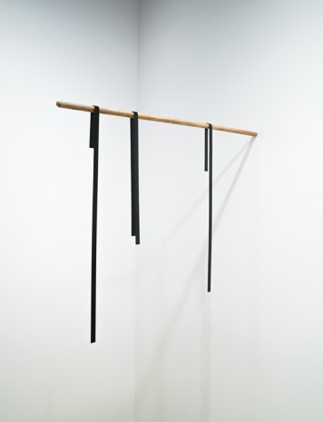 Marcius Galan, Striped flag, 2019 , Anton Kern Gallery