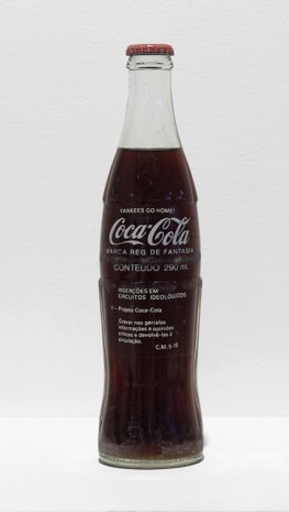 Cildo Meireles, Insertions into Ideological Circuits: Coca-Cola Project (Yankees Go Home), 1970 , Anton Kern Gallery