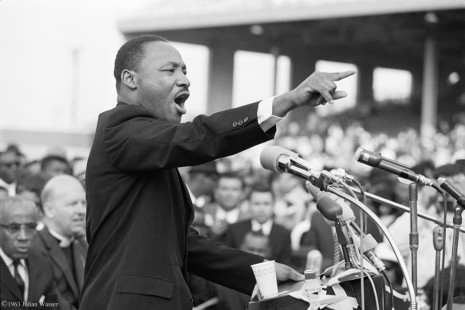 Julian Wasser, Martin Luther King, 1962/2012, Wentrup