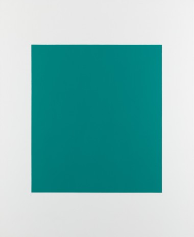 Arne Malmedal, Untitled - cobalt green turquoise, 2003 , Galleri Riis