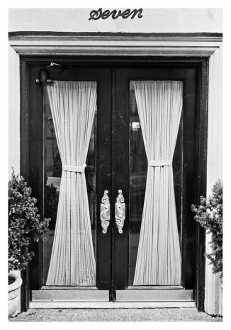 Roy Colmer, Doors NYC (East 74th Street between 5th Avenue and Madison Avenue - Odd Numbers), 1976  (detail), Lisson Gallery