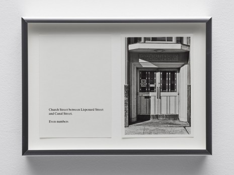 Roy Colmer, Doors, NYC (Church Street between Lispenard Street and Canal Street - Even Numbers), 1975-1976, Lisson Gallery