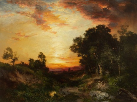 Thomas Moran , Sunset, Amagansett, 1905, Gagosian