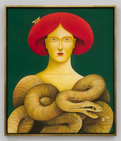 Nicolas Party, Portrait with Snakes,  2019 , Hauser & Wirth