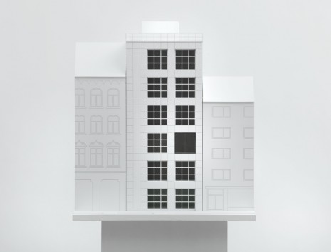Isa Genzken, Fenster, Venloer Straße, 1988 Project for the façade of Galerie Buchholz, Venloer Str. 21, Cologne, realized/not installed, 2015, Hauser & Wirth