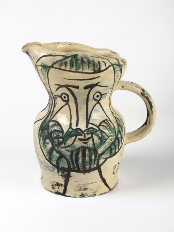 Pablo Picasso, Tête d'homme barbu [Bearded man's head], 1948, January 27th , Hauser & Wirth