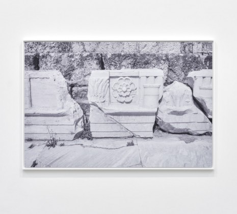 James Welling, Eleusis. Inner Propylon, 2019 , Marian Goodman Gallery
