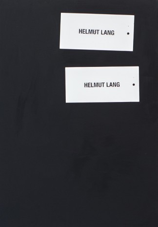 , Ohne Titel (Helmut Lang) II, 2016 , Galerie Elisabeth & Klaus Thoman