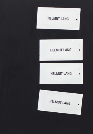 Johannes Wohnseifer, Ohne Titel (Helmut Lang) IV, 2016 , Galerie Elisabeth & Klaus Thoman