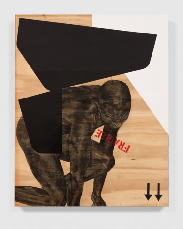 Serge Alain Nitegeka, Migrant: Studio Study VII, 2020 , Marianne Boesky Gallery