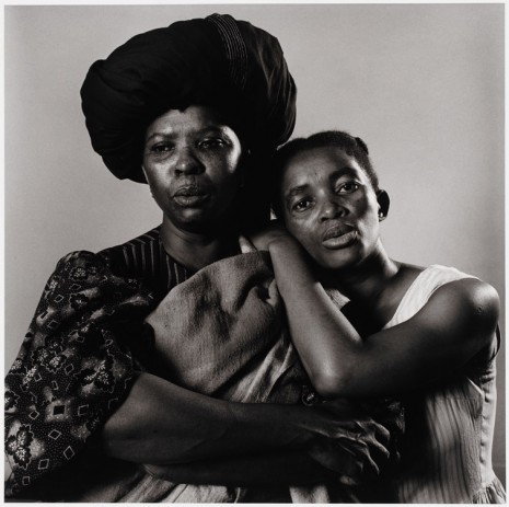 Peter Hujar, Sophie MgCina and Thule Dumakunde - South African Play 'Poppie Nogena', 1983 , Galerie Buchholz