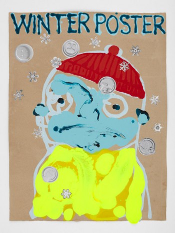 Nicole Eisenman, Winter Poster, 2020 , Anton Kern Gallery