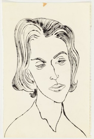 Andy Warhol, Unidentified Female, ca. 1957 , Anton Kern Gallery