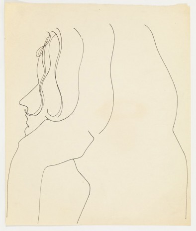 Andy Warhol, Unidentified Female, ca. 1952 , Anton Kern Gallery