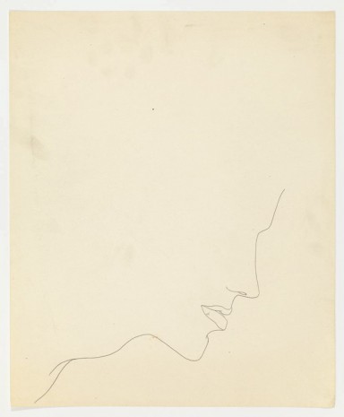 Andy Warhol, Nose, Mouth and Neck, ca. 1955 , Anton Kern Gallery