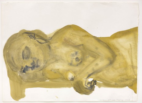 Marlene Dumas, Sleeping Nymph, 2003 , Zeno X Gallery
