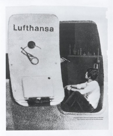 Mimmo Rotella, Lufthansa, 1979 , Cardi Gallery