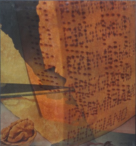 Mimmo Rotella, Parmigiano, 1973 , Cardi Gallery