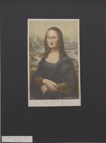 Marcel Duchamp, L.H.O.O.Q., 1919, 303 Gallery