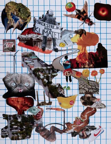 Catherine Opie, Untitled #6 (Political Collage), 2019, Regen Projects
