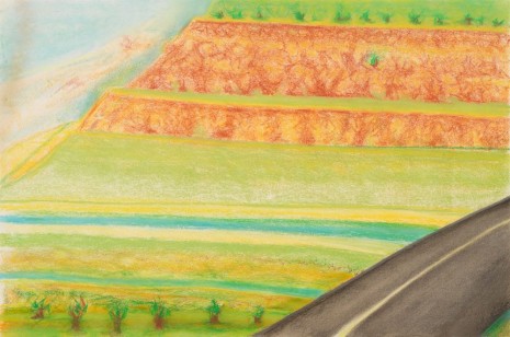 Richard Artschwager, Diagonal Road with Mesa, 2009 , Sprüth Magers