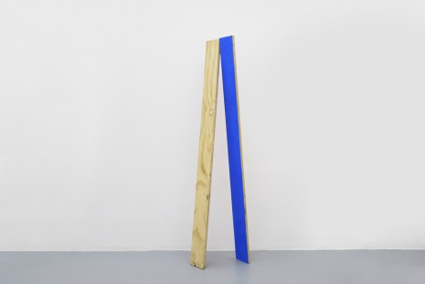 Bernard Villers, Enjambement rouge et bleu, 2017-2018, Irène Laub Gallery