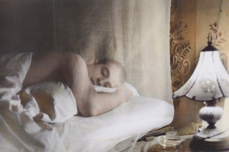 Youssef Nabil , Hope to die in my sleep, self portrait, 2005 , Galerie Nathalie Obadia