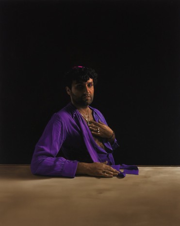 Guillaume Bresson , Sans titre (Adam Eli), 2020 , Galerie Nathalie Obadia