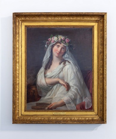 Jacques-Louis David , La Vestale (The Vestal), circa 1788-1790 , Galerie Nathalie Obadia