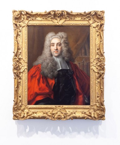Nicolas de Largillierre , Portrait de Robert Drouet (Portrait of Robert Drouet), circa 1730 , Galerie Nathalie Obadia