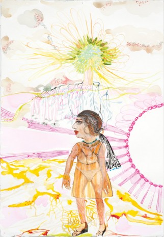 Rina Banerjee, She fell out of Eve’s tree, then did dazzled me, dressed so dangerously, a mix of Indian and Atlantic seas stretched her modernity to tackle this culture of forgetting uncertainties, escaped an exotic tragedy, muddling all humanity..., 2011, Galerie Nathalie Obadia