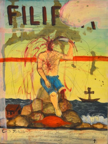 Manuel Ocampo , Inferno (Pilipinas), 1995 , Galerie Nathalie Obadia