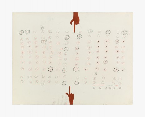 Roy De Forest, Drawing, 1964, Venus Over Manhattan
