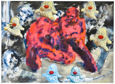 Zhou Yilun, 红⾊色⿐鼻⼦子 H.S.B.Z. (Red Nose), 2019 , Galerie Peter Kilchmann