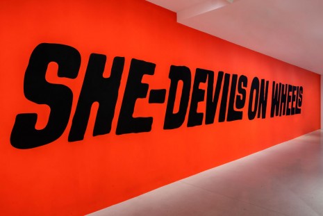 Sylvie Fleury, She-Devils on wheels, , Galerie Thaddaeus Ropac