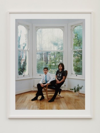 Rineke Dijkstra, Arden and Miran, London, February 16, 2020, 2020 , Marian Goodman Gallery