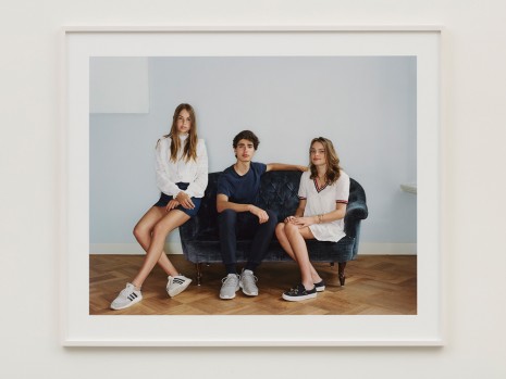 Rineke Dijkstra, Alice, Hendrik and Catharina, Amsterdam, May 23, 2018, 2018 , Marian Goodman Gallery