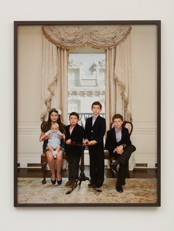 Rineke Dijkstra, The Grandchildren of Denise Saul, New York, October 15, 2012, 2012, Marian Goodman Gallery