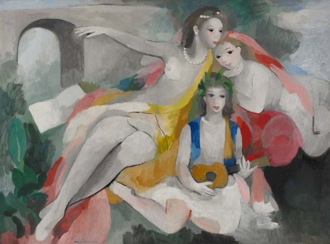 Marie Laurencin, Trois jeunes femmes (Three Young Women), c. 1953 , Galerie Buchholz