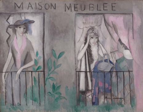 Marie Laurencin, La maison meublée, 1912 , Galerie Buchholz