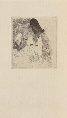 Marie Laurencin, Qui n’entend qu’une cloche, 1921 , Galerie Buchholz