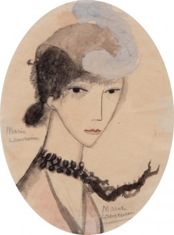 Marie Laurencin, Autoportrait (Self-portrait), c. 1912 , Galerie Buchholz