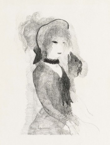 Marie Laurencin, Jeune femme au chien (Young Woman with a Dog), 1923 , Galerie Buchholz
